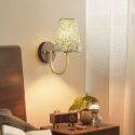 Applique murale en tissu rétro pour salon chambre bureau